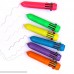 NT Big Plastic Neon Mini Shuttle Pens 1-Pack of 12 B01MXF4HNU